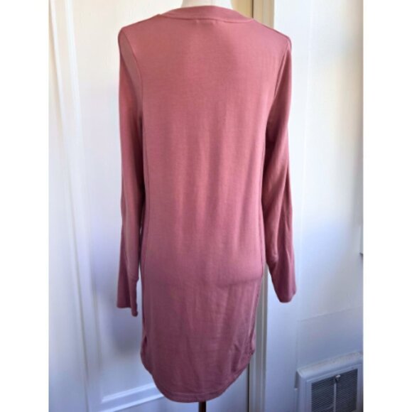 ATHLETA Balance Dress French Terry Athletic Dress in Rose Pink Size S - Picture 8 of 16